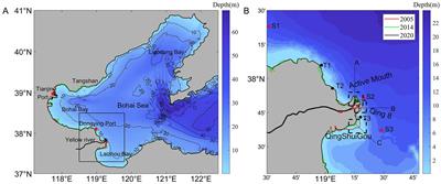 Response of tidal dynamics and shear fronts to topographic changes in the Yellow River Delta